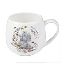 Personalised Me to You Bear Bees Rounded Mug